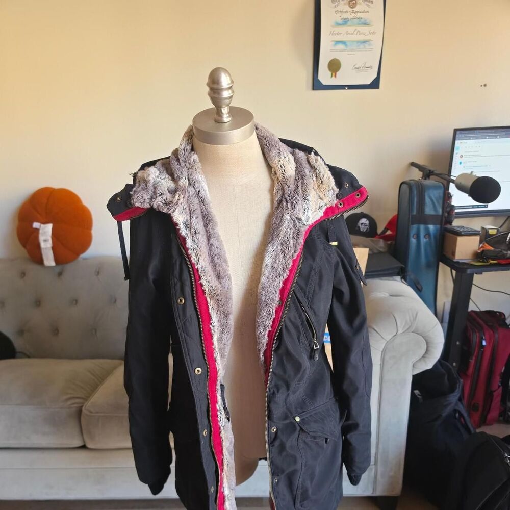 Madison Women's Black and Navy Jacket
